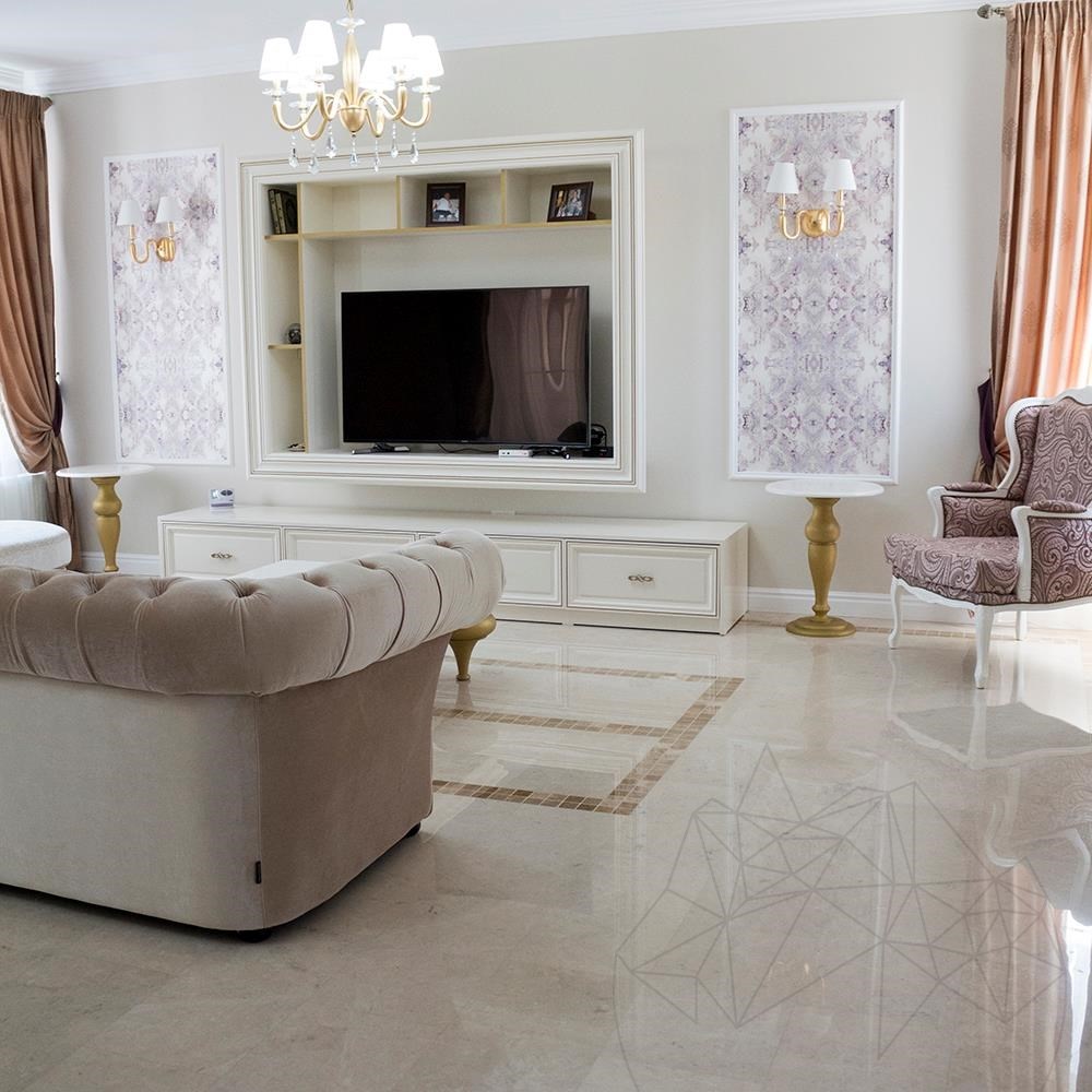 burdur beige marble room